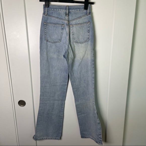 Topshop High Rise Straight Leg Jeans - Picture 4 of 9